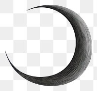 PNG  Crescent moon astronomy night white background. AI generated Image by rawpixel.