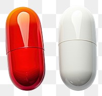 PNG  Two Pills capsule pill white. AI generated Image by rawpixel.