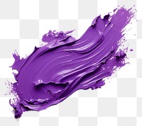 PNG  Purple flat paint stroke white background splattered cosmetics