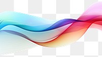 PNG Abstract colorful gradient wave 3d rendering backgrounds abstract pattern. AI generated Image by rawpixel.