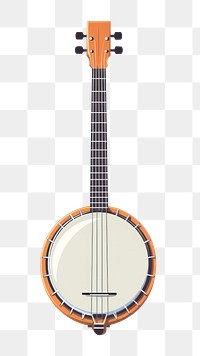 PNG A banjos guitar white background performance. 