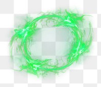 PNG Green fire light night black background. AI generated Image by rawpixel.