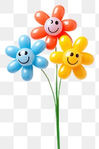 PNG  Flower bouquet balloon plant toy. 