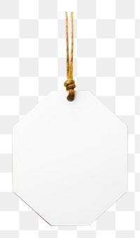 PNG  Hexagon gift tag decoration hanging circle. AI generated Image by rawpixel.