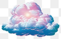 PNG A Cloud isolated on clear solid background nature cloud light. 