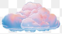 PNG A subtle long wide small Cloud isolated on clear solid background nature cloud black background. AI generated Image by rawpixel.