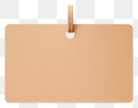 PNG  Blank craft paper label white background simplicity rectangle. 