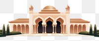 PNG Architecture building tomb caravanserai. AI generated Image by rawpixel.