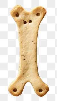 PNG  Bone-shaped biscuit dog snacks food white background gingerbread. AI generated Image by rawpixel.
