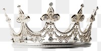 PNG Crown jewelry tiara white background. 