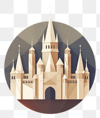 PNG Castle architecture building spire. AI generated Image by rawpixel.