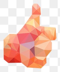PNG Thumbs up symbol art technology. AI generated Image by rawpixel.