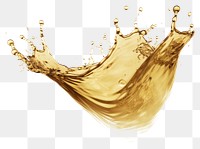 PNG Simple real golden water white background refreshment splattered. AI generated Image by rawpixel.