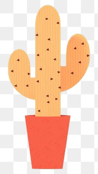 PNG Illustration of cactus houseplant flowerpot clothing. AI generated Image by rawpixel.