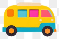 PNG  Car vehicle bus toy. AI generated Image by rawpixel.