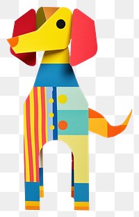 PNG  A cute dog art toy representation. AI generated Image by rawpixel.