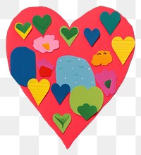 PNG Green heart pink pink background creativity. AI generated Image by rawpixel.