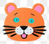 PNG  Tiger anthropomorphic representation creativity. AI generated Image by rawpixel.