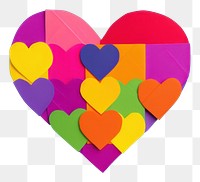 PNG  Rainbow heart backgrounds celebration creativity. AI generated Image by rawpixel.