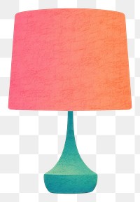 PNG Modern lamp lampshade text illuminated. AI generated Image by rawpixel.