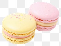PNG Macaroon dessert yellow food. AI generated Image by rawpixel.
