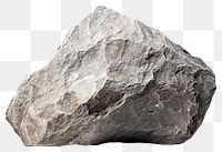 PNG Stone mineral rock white background. AI generated Image by rawpixel.