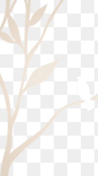 PNG A bird and foliage wallpaper white blue. AI generated Image by rawpixel.