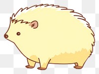 PNG Hedgehog hedgehog cartoon animal. AI generated Image by rawpixel.
