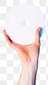 PNG CD rom holding hand technology. AI generated Image by rawpixel.