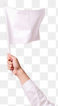 PNG Flag holding white hand. 