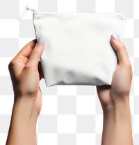PNG Pouch holding white hand. AI generated Image by rawpixel.