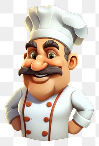 PNG Chef cartoon freshness portrait. AI generated Image by rawpixel.