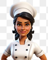 PNG Female Chef cartoon adult happiness. AI generated Image by rawpixel.
