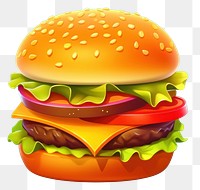 PNG Hamburger food vegetable freshness. AI generated Image by rawpixel.