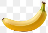 PNG  Half peeled Banana banana yellow fruit. AI generated Image by rawpixel.
