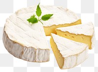 PNG Camembert cheese food parmigiano-reggiano white background. AI generated Image by rawpixel.