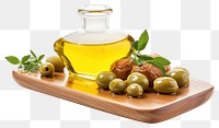 PNG Olive oil food olive white background. AI generated Image by rawpixel.