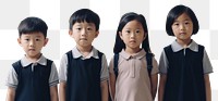 PNG Young asian children education standing portrait. AI generated Image by rawpixel.