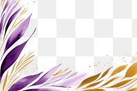 PNG Lavender border frame backgrounds pattern purple. AI generated Image by rawpixel.