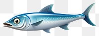 PNG Anchovy fish animal shark white background. AI generated Image by rawpixel.
