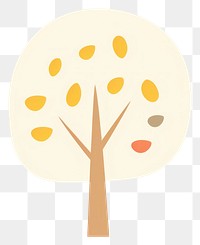 PNG  Autumn tree defocused painting cartoon. AI generated Image by rawpixel.