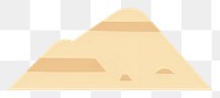 PNG  Desert pyramid architecture triangle. AI generated Image by rawpixel.