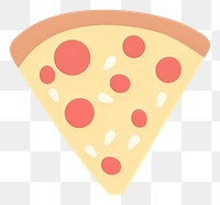 PNG  Pizza circle dairy shape. AI generated Image by rawpixel.