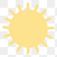 PNG  Sun sky asteraceae sunlight. AI generated Image by rawpixel.