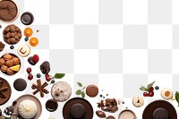PNG Dessert food confectionery arrangement. AI generated Image by rawpixel.