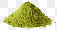 PNG  Matcha powder white background ingredient medicine. AI generated Image by rawpixel.