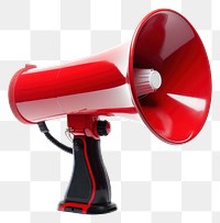 PNG Megaphone white background electronics technology. AI generated Image by rawpixel.