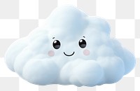 PNG White cloud toy outdoors. AI generated Image by rawpixel.
