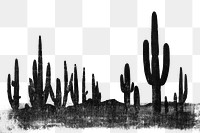 PNG Green cactus backgrounds outdoors nature. AI generated Image by rawpixel.