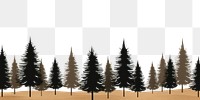 PNG Pine tree outdoors plant fir. AI generated Image by rawpixel.